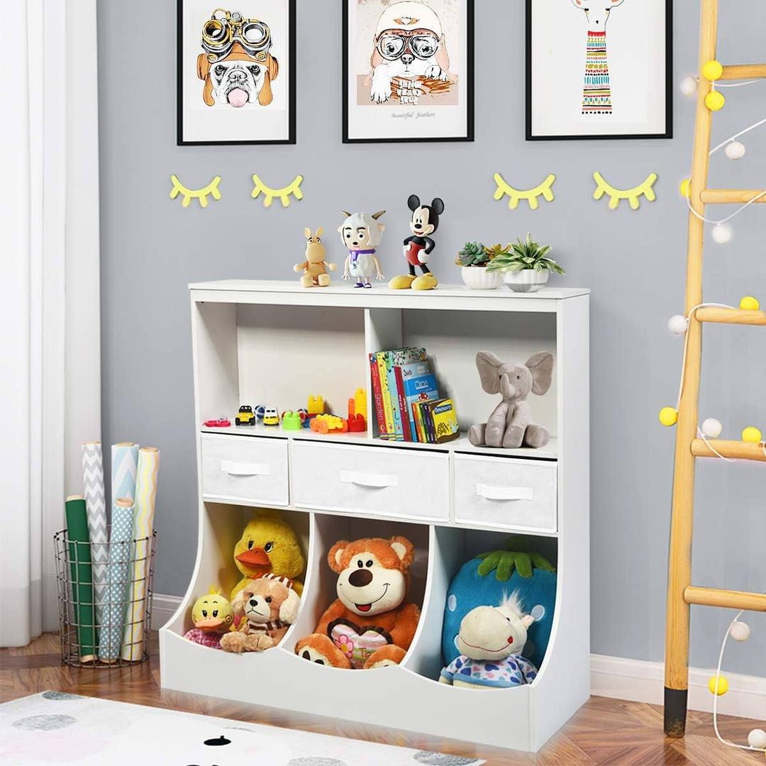 This Kids Storage organizer has a $9 coupon + 23% off code: 4SQQPVVQ at checkout!