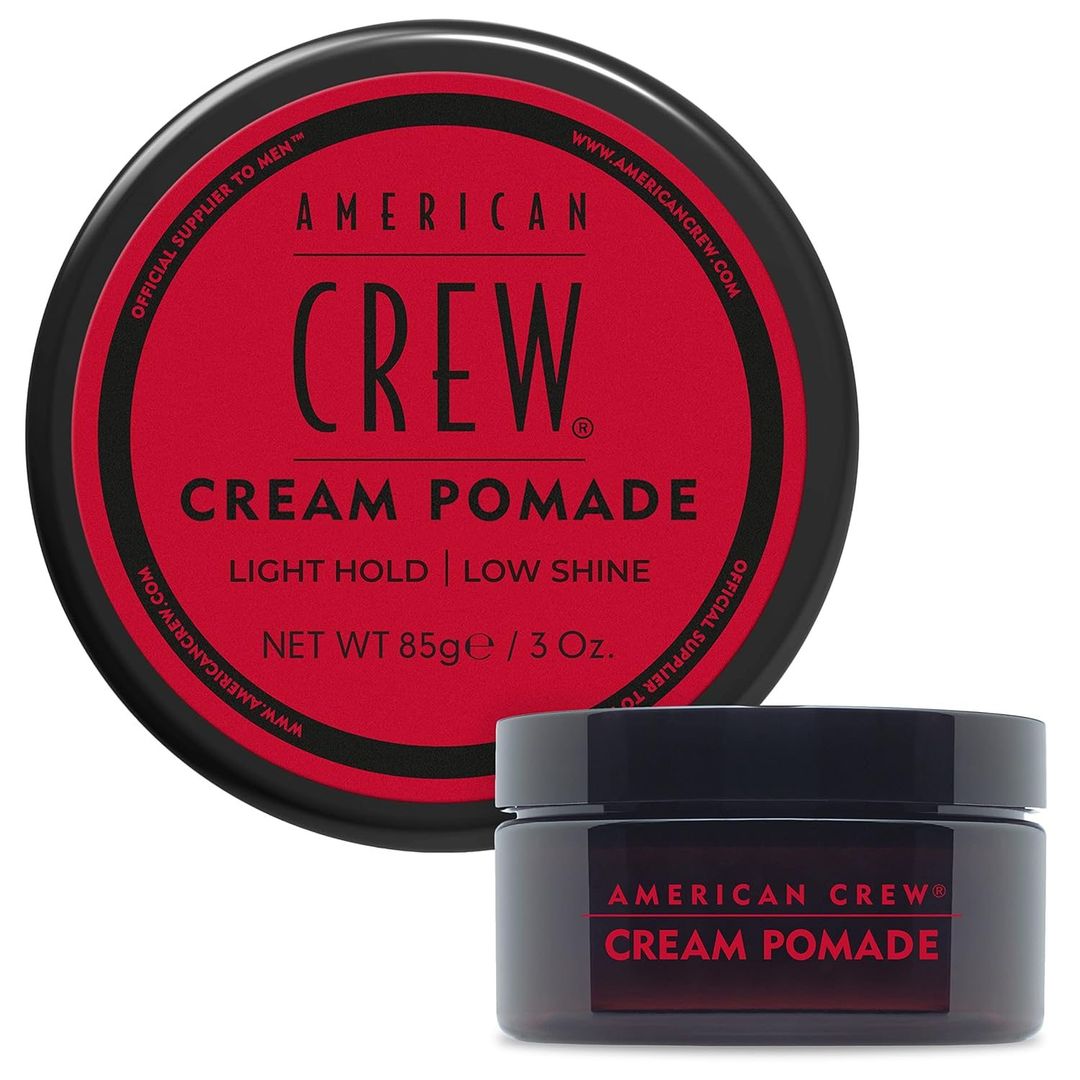 52% off of this American Crew Men’s Hair Pomade, Like Hair Gel with Light Hold & Low Shine, 3 Oz!