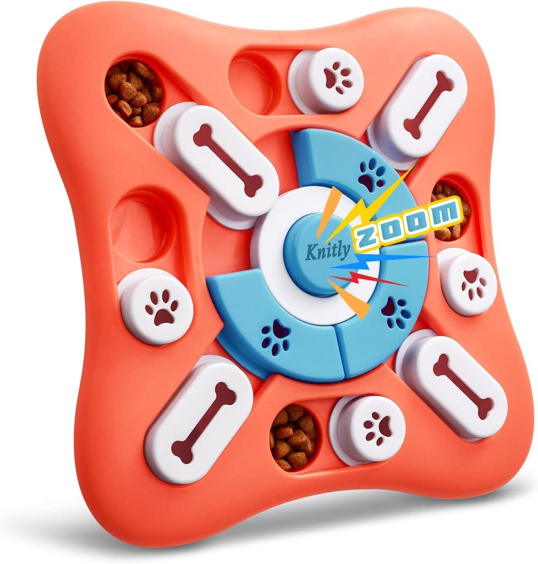50% off of this Dog Treat Puzzle for Mental Exercise & Boredom Buster!